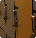 Lockers and towels